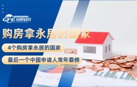 4个购房拿永居的国家，最后一个中国申请人常年霸榜