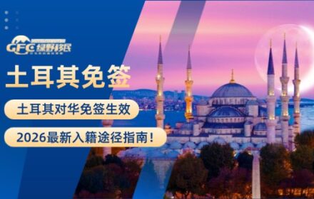 土耳其对华免签生效，2026最新入籍途径指南！
